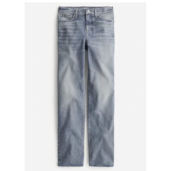 NEW Size 25T JCrew High Rise Full Length '90s Classic Straight Leg Jean - Picture 3 of 7